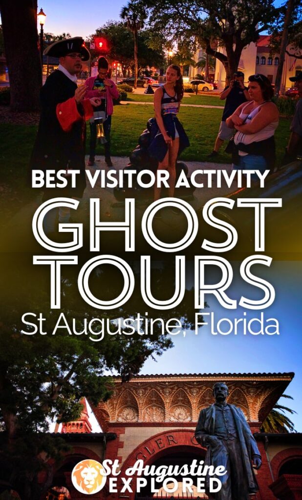 St Augustine ghost tours are one of the most popular things to do when visiting. See our top picks for ghost tours from walking to golf cart, and even some haunted St Augustine sites you can visit on your own.