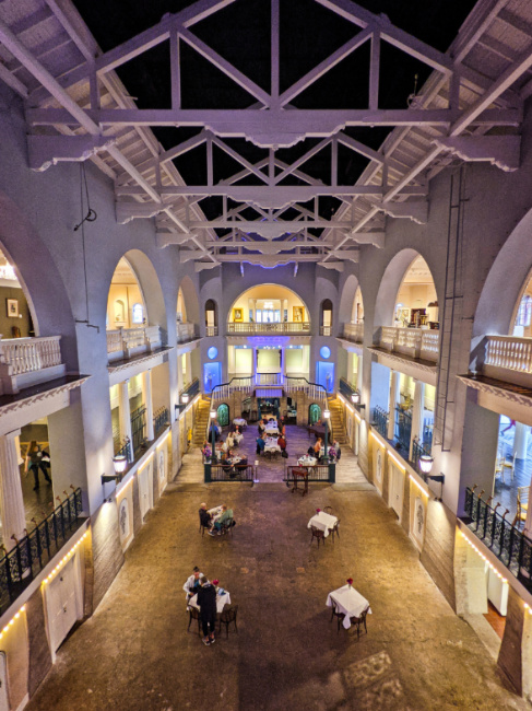 Alcazar Cafe Restaurant in Pool at Lightner Museum Saint Augustine Florida 1