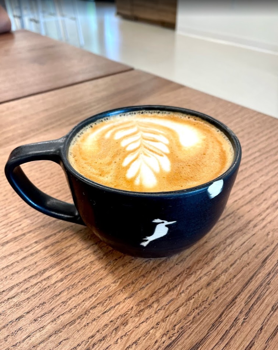 Latte Art at Kookaburra Coffee Downtown St Augustine Florida 1