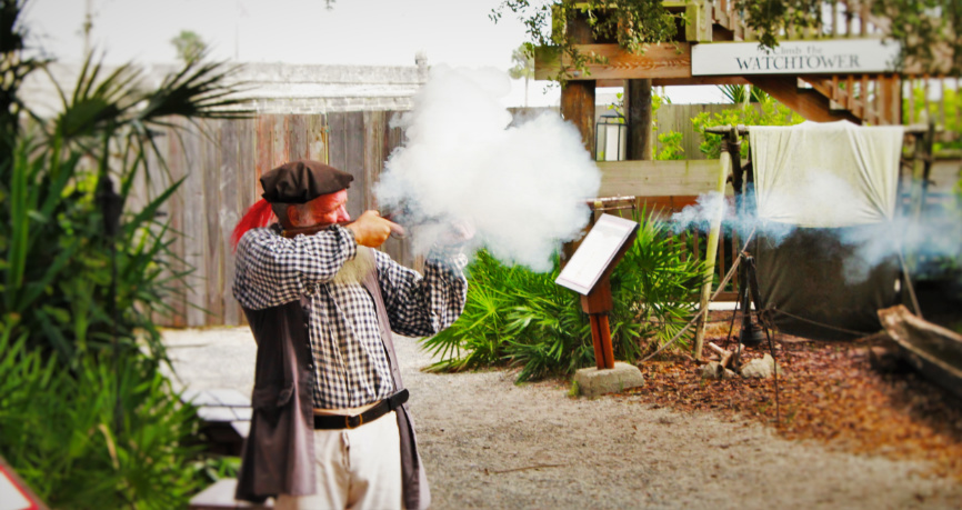 Living History in Spanish Colonial Quarter St Augustine FL 3