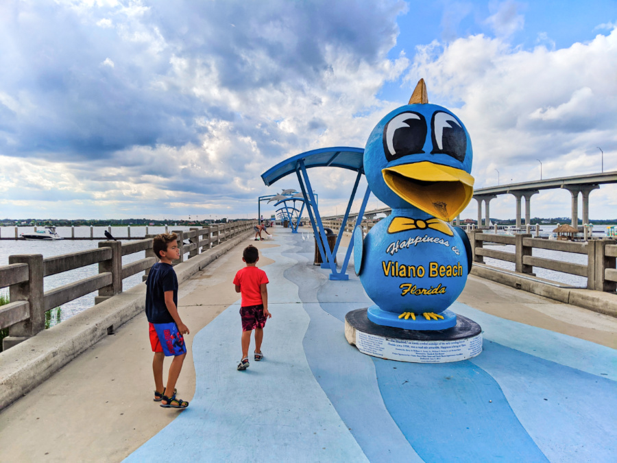 Taylor Family at Vilano Beach Pier St Augustine Florida 1