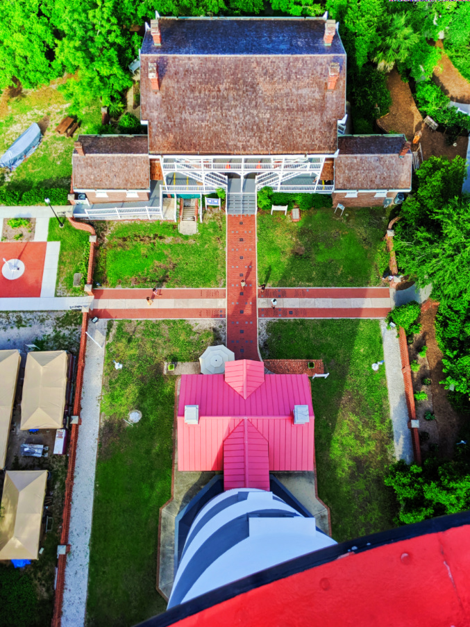 Looking Down from St Augustine Lighthouse 3