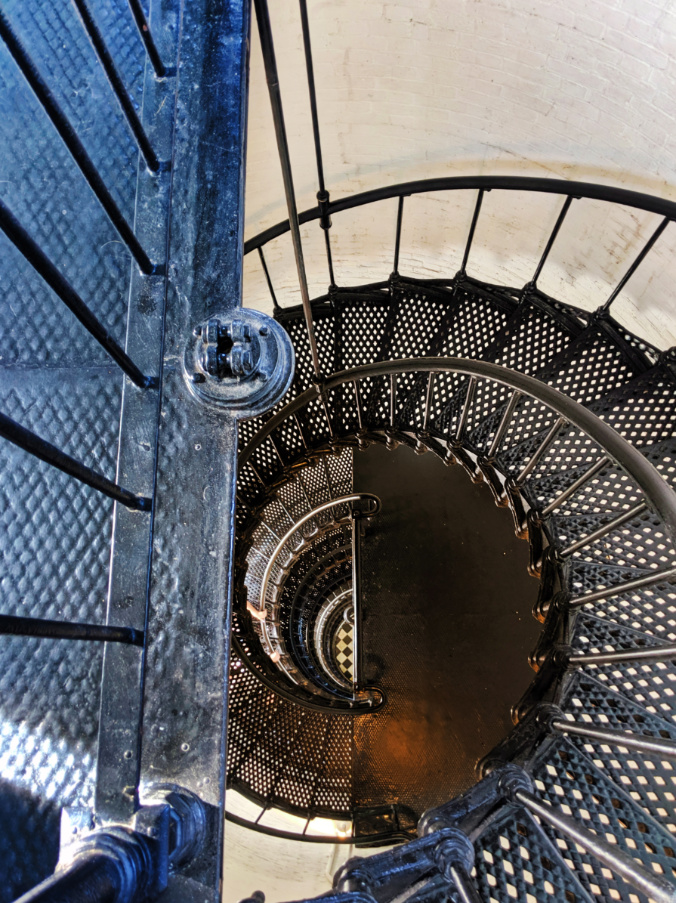 Spiral Staircase in St Augustine Lighthouse 4
