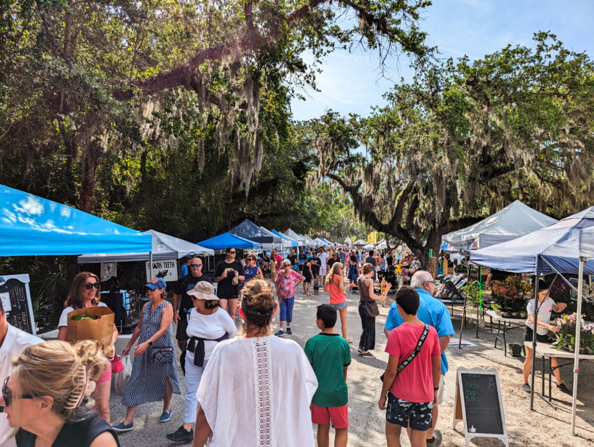 Taylor Family at St Augustine Farmers Market at the Amphitheater 1