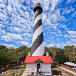 Wide Angle Photo of St Augustine Lighthouse Anastasia Island St Augustine Florida 1