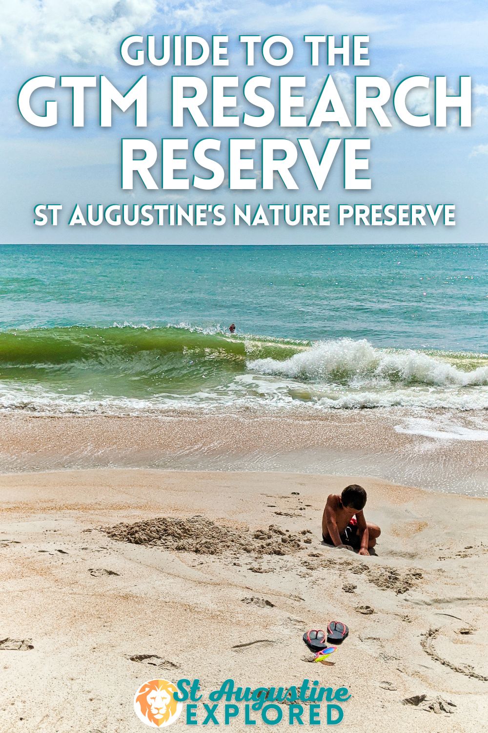 Exploring St Augustine's GTM Research Reserve is a great way to both learn about nature and have the best beach day imaginable. Watch for wildlife and find shark teeth at this beautiful preserve.