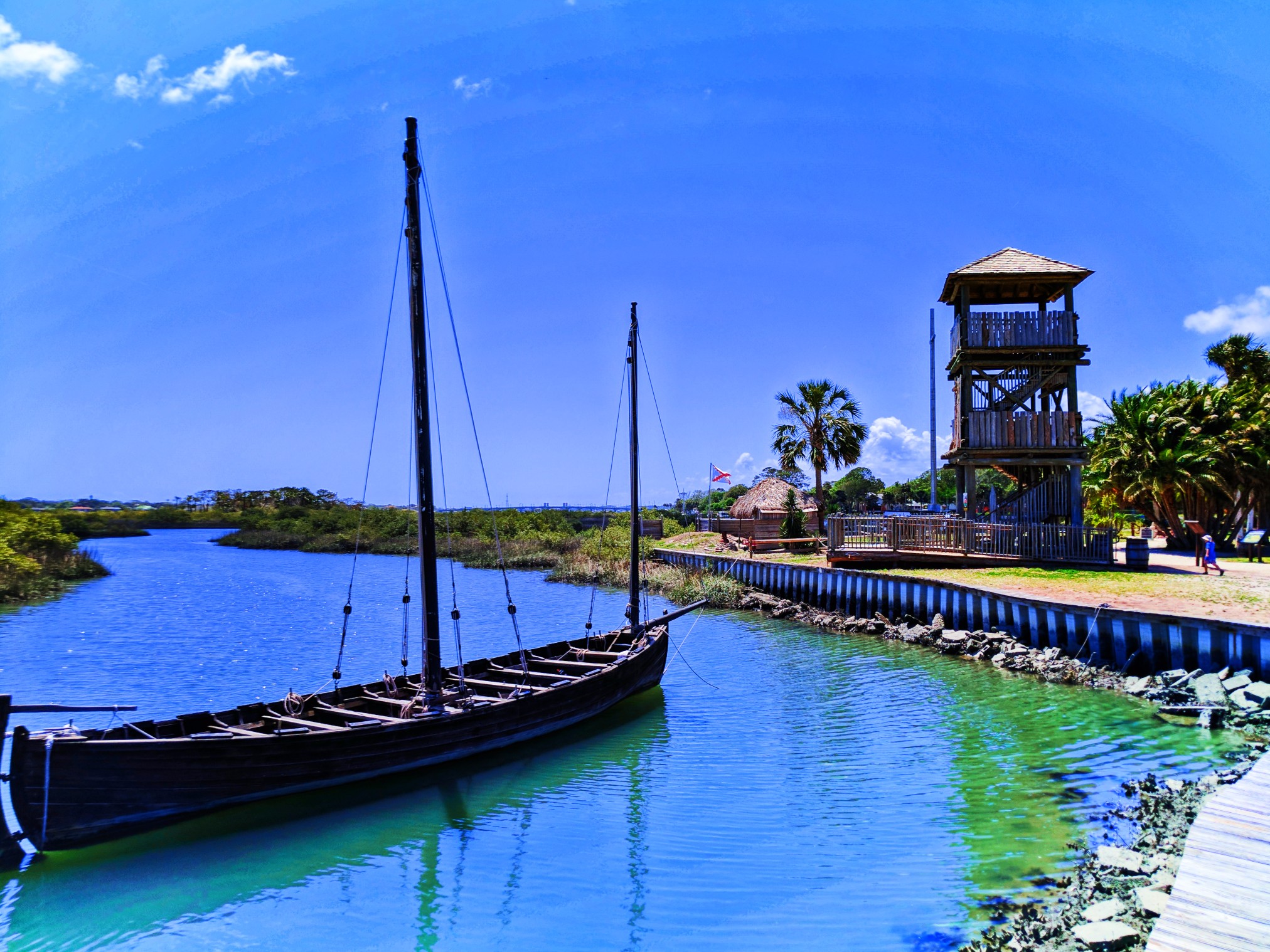 Waterways at the Fountain of Youth St Augustine 1