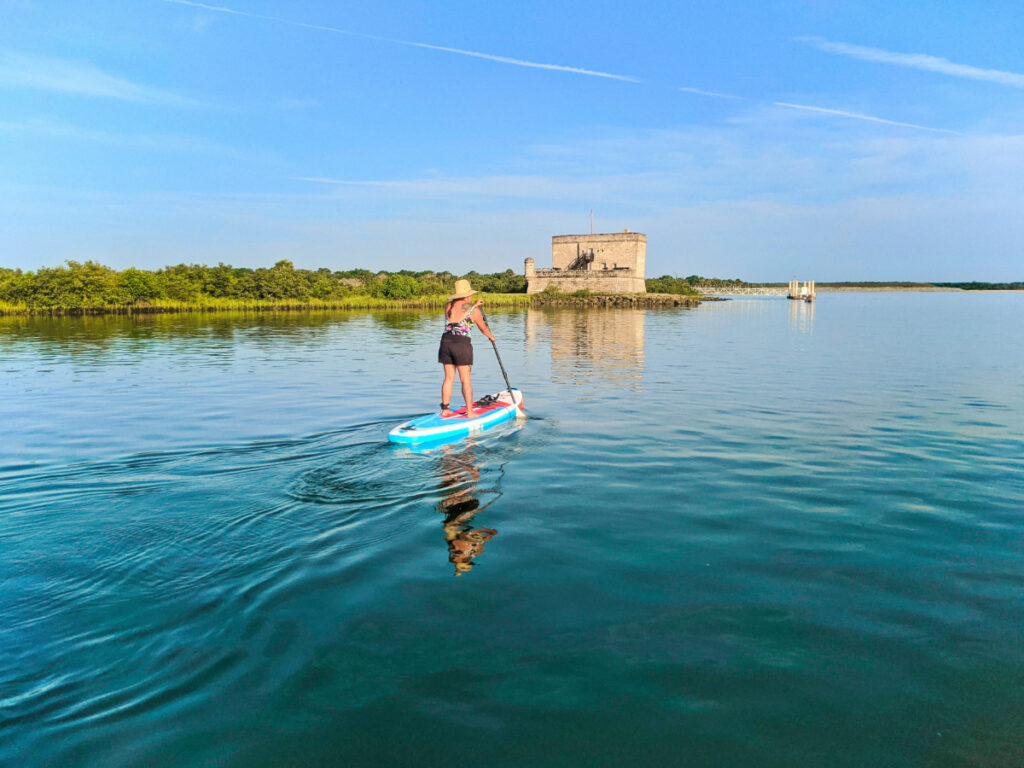 Fort Matanzas National Monument - Overlooked St Augustine