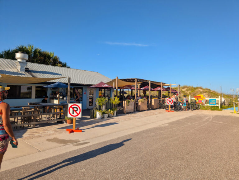 Exterior of Beachcomber Restaurant St Augustine Beach 1