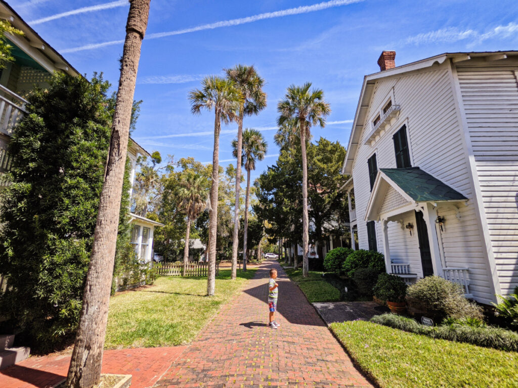 Taylor Family on Palm Row Downtown Saint Augustine Florida 3