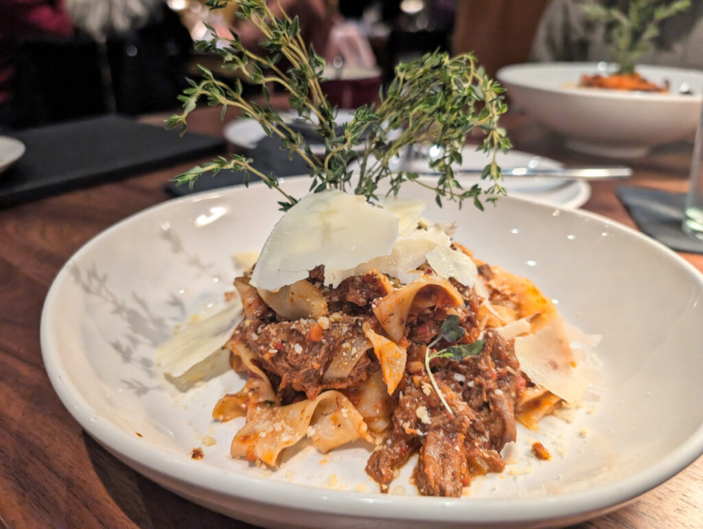 Short Rib Bolognese at Saint Restaurant St Augustine Florida 1jp